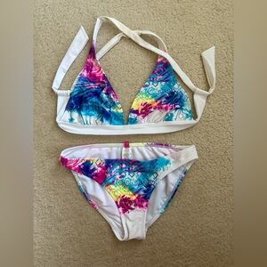 Op multi color bikini, size medium